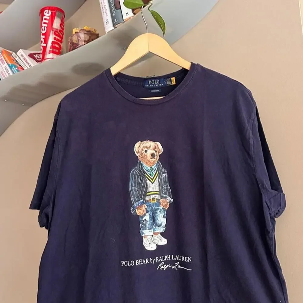 Vintage Y2K Polo Ralph Lauren Bear T-Shirt